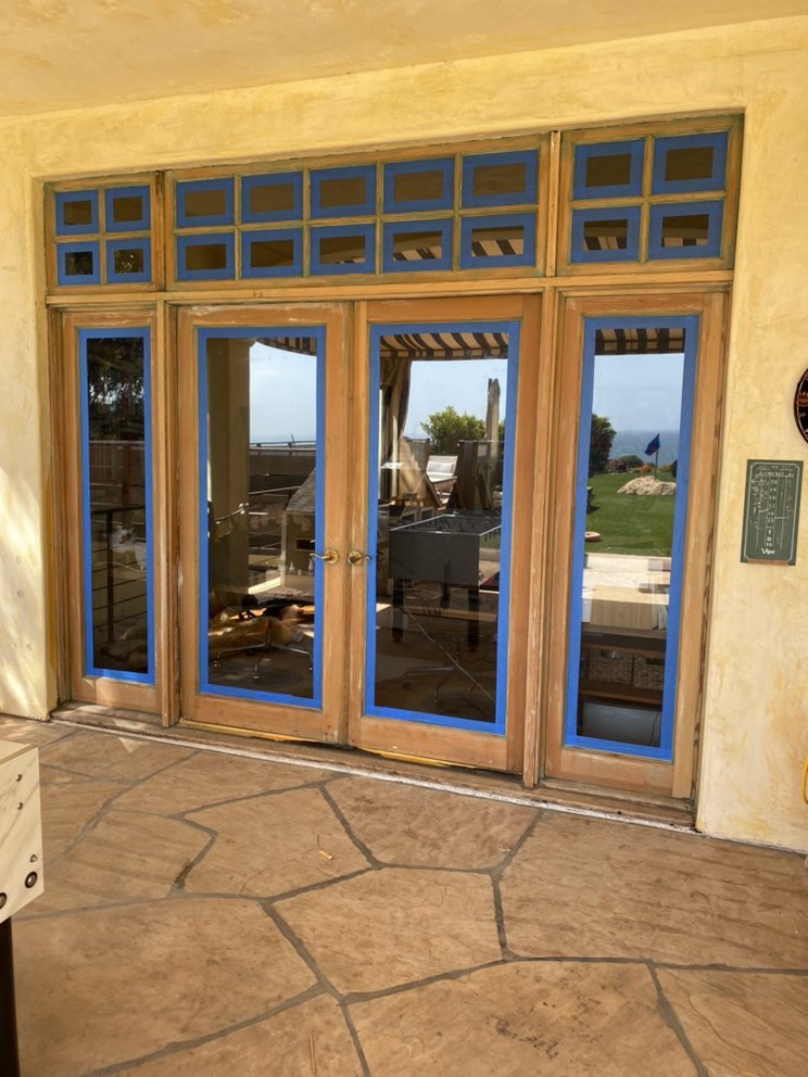 Double door install