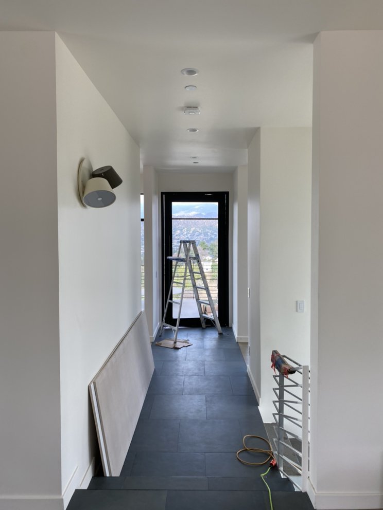 Hallway remodel detail
